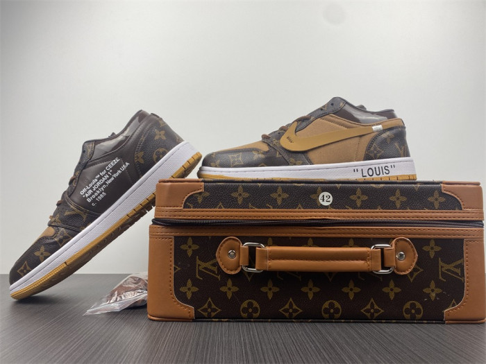 air jordan 1 x off-L**is aj1 ow low
