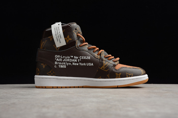 air jordan 1 x off-L**is aj1 ow aq0818-158