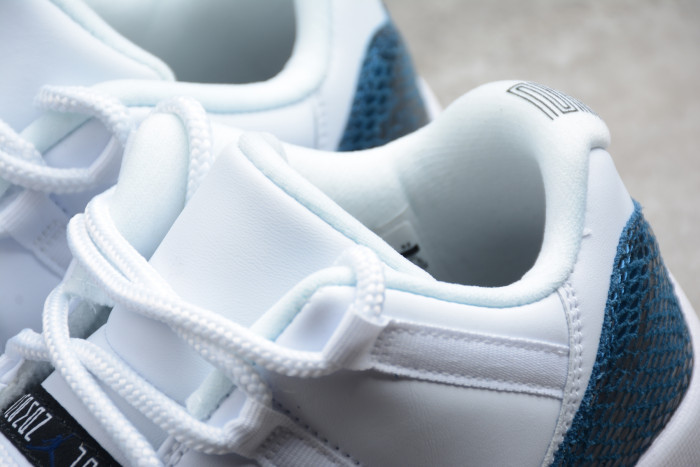 Air Jordan 11 Low “Navy Blue Snakeskin” CD6846-102