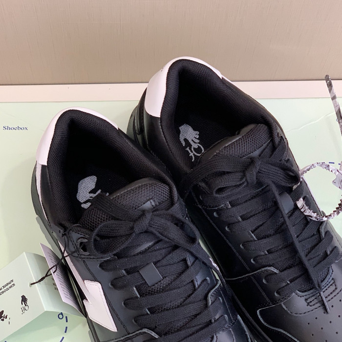 OFF WHITE™ C/O VIRGIL ABLOH OUT OF OFFICE LOW-TOP LEATHER SNEAKERS "OOO"