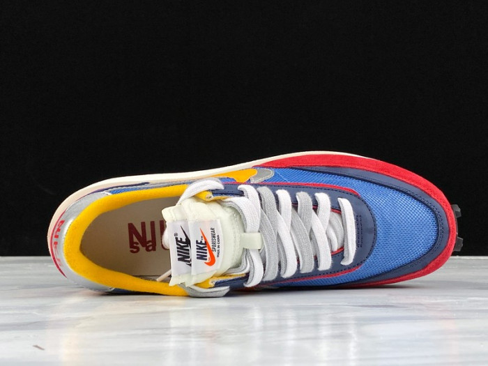Sacai x Nike LDWaffle Trainer “Varsity Blue/Varsity Red” BV0073-400